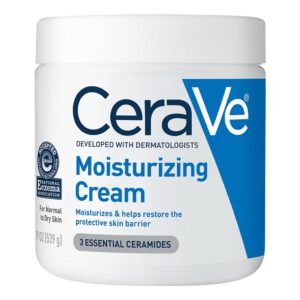 CeraVe Hydrating Cream | Moisturizer for Face and Physique | Dry Pores and skin Components with Hyaluronic Acid and Ceramides | Day by day Use | Oil-Free | Perfume-Free |