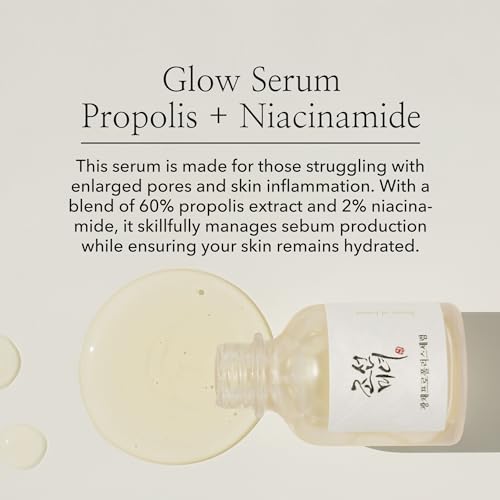 Fantastic thing about Joseon Glow Serum with Propolis and Niacinamide - Hydrating Facial Moisturizer for Uneven and Irritated Pores and skin, Korean Skincare 30ml (1 fl. oz)