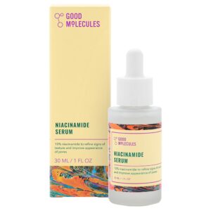 Good Molecules Niacinamide Serum – 10% B3 Facial Serum for Pimples, Tone, and Texture Enchancment – Brightening and Hydrating Skincare for Your Face