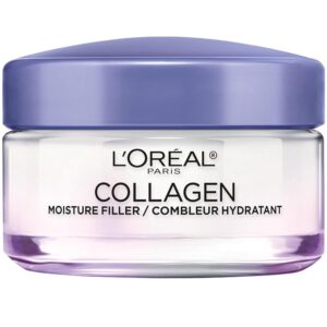 L’Oréal Paris Collagen Each day Facial Moisturizer, Anti-Wrinkle Cream, 1.7 oz